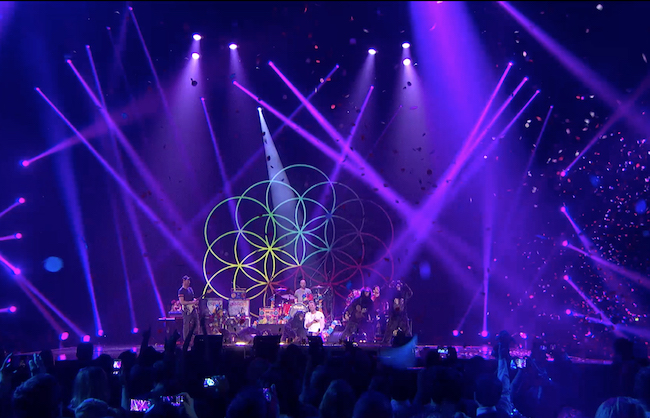 Lighting programmer for Coldplay - X Factor UK